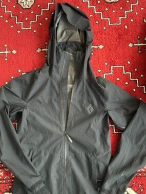 Black Diamond women's FineLine stretch rain shell